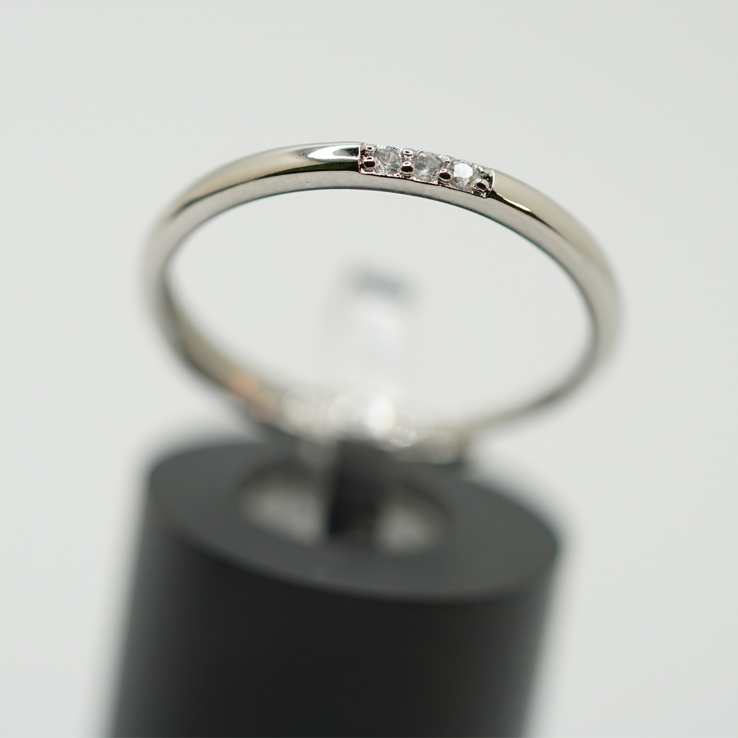 To My Daughter 3 Stone Ring