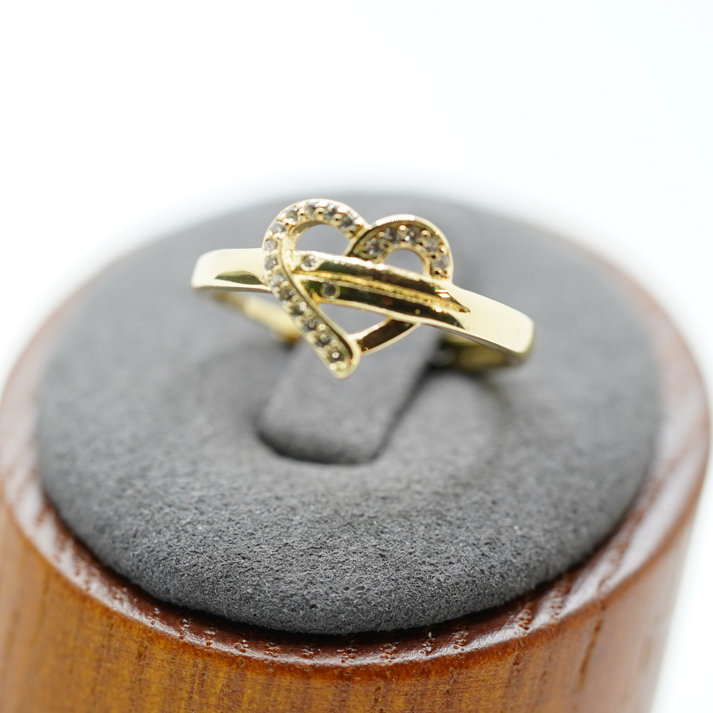 To My Daughter Sunshine Heart Ring