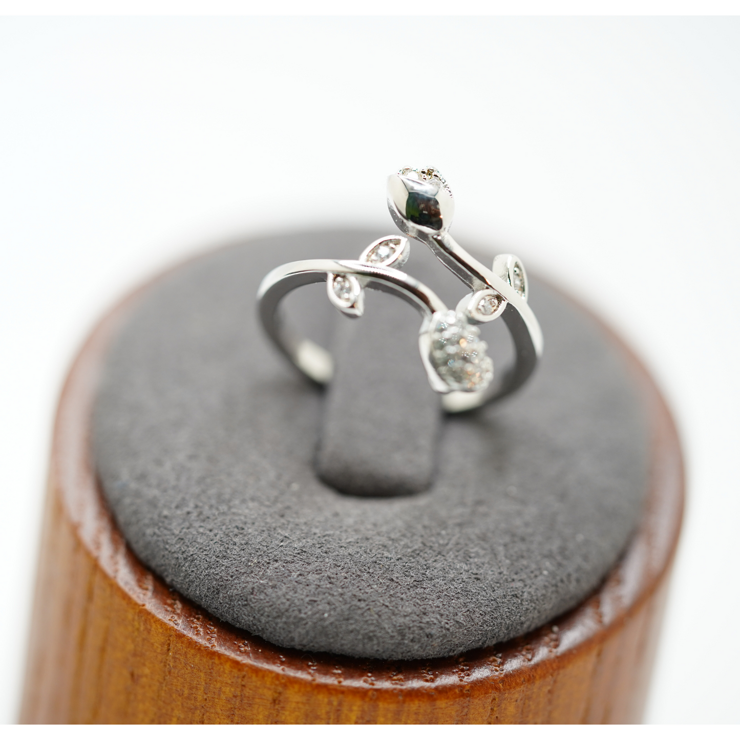 To My Daughter Family Leaf Love Ring