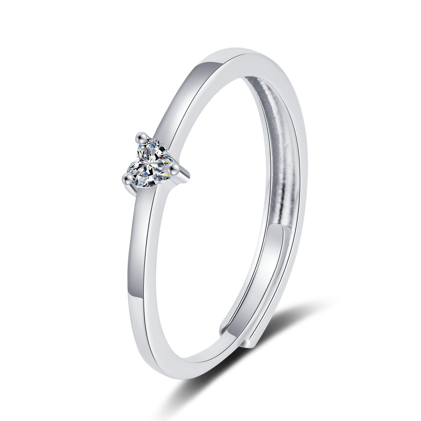 To My Daughter Heart Stone Love Ring