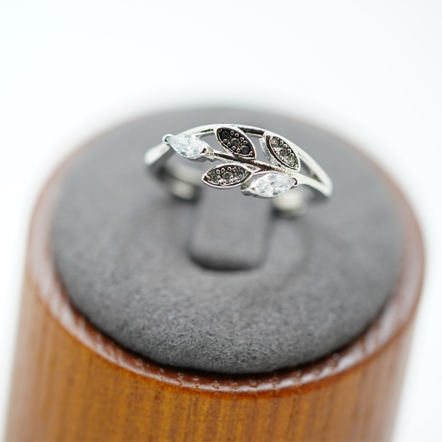 To My Daughter Leaf Pod Ring