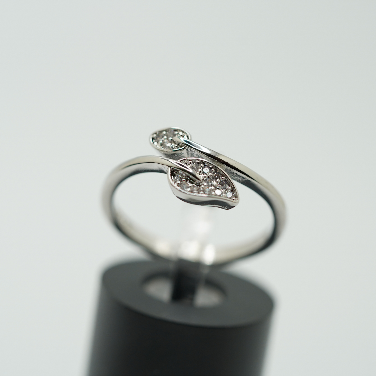 To My Daughter Big & Small Leaf Love Ring