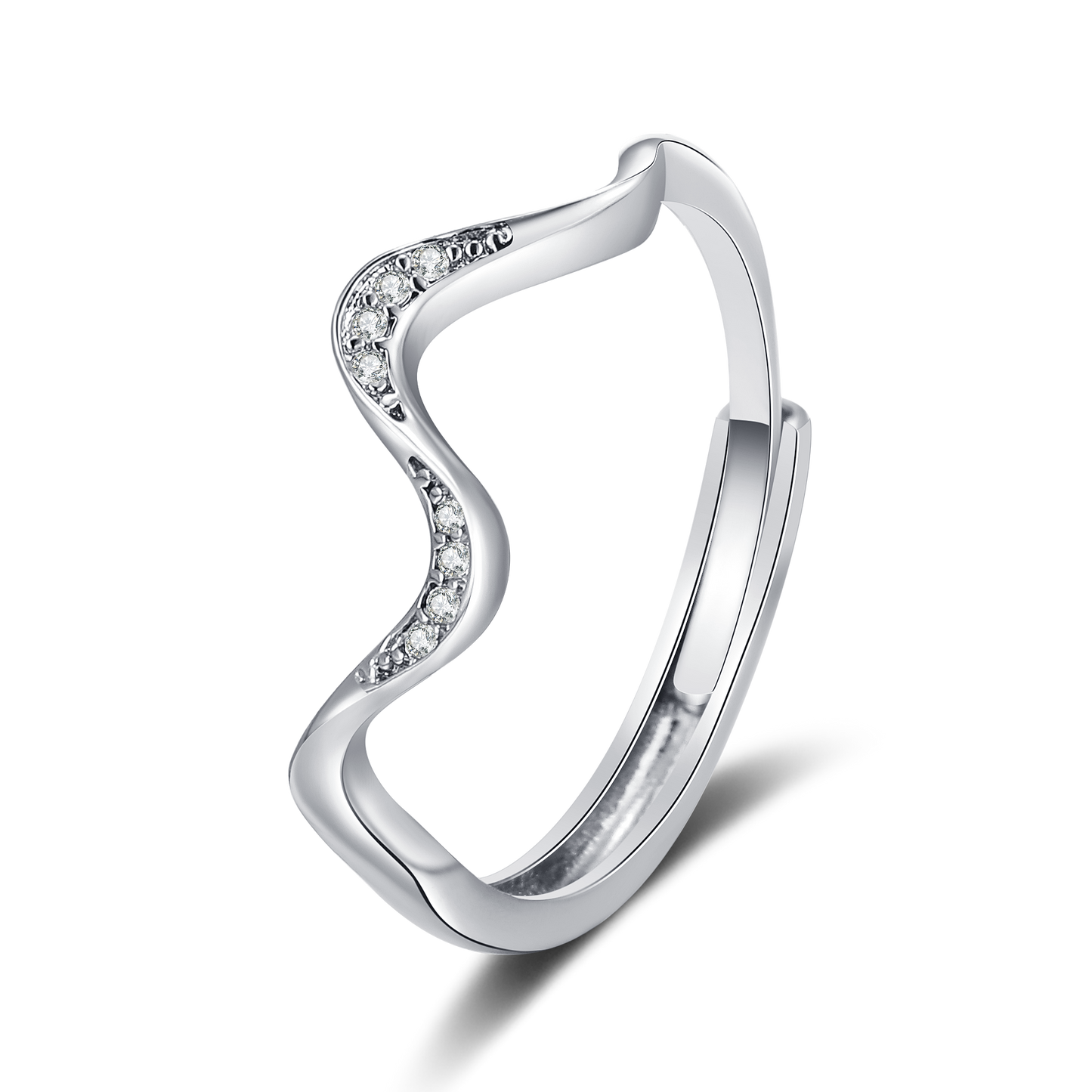 To My Daughter Journey Wave Love Ring