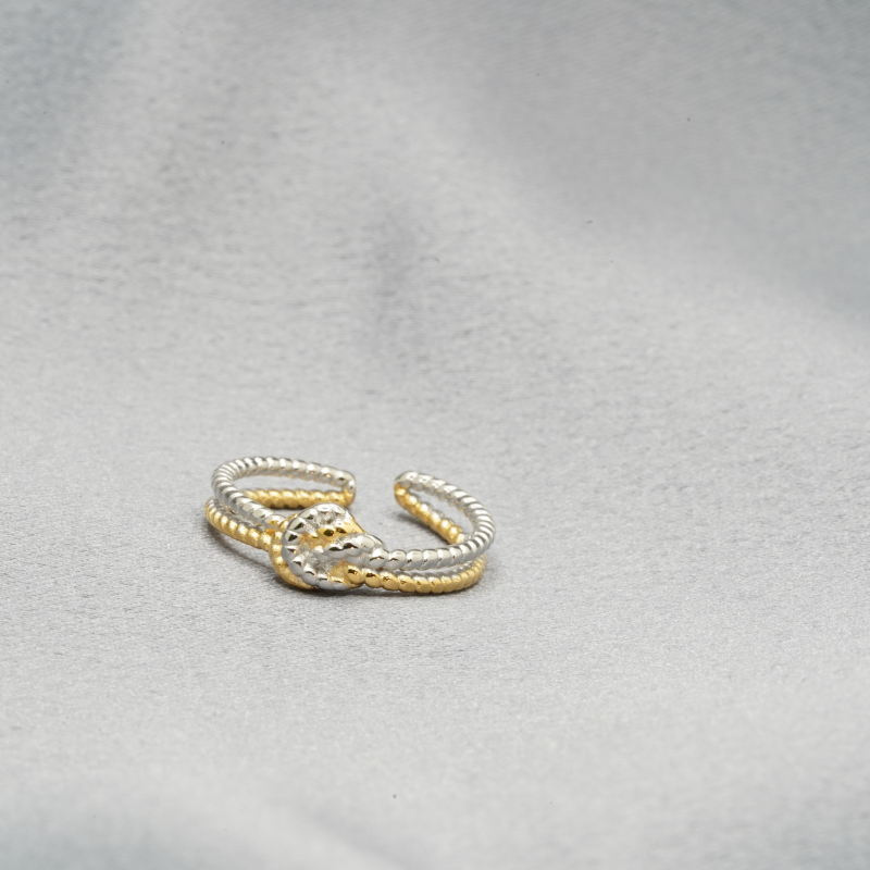 To My Daughter Knot Ring