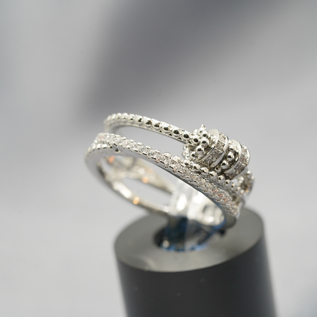 To My Daughter Butterfly Fidget Spinner Ring