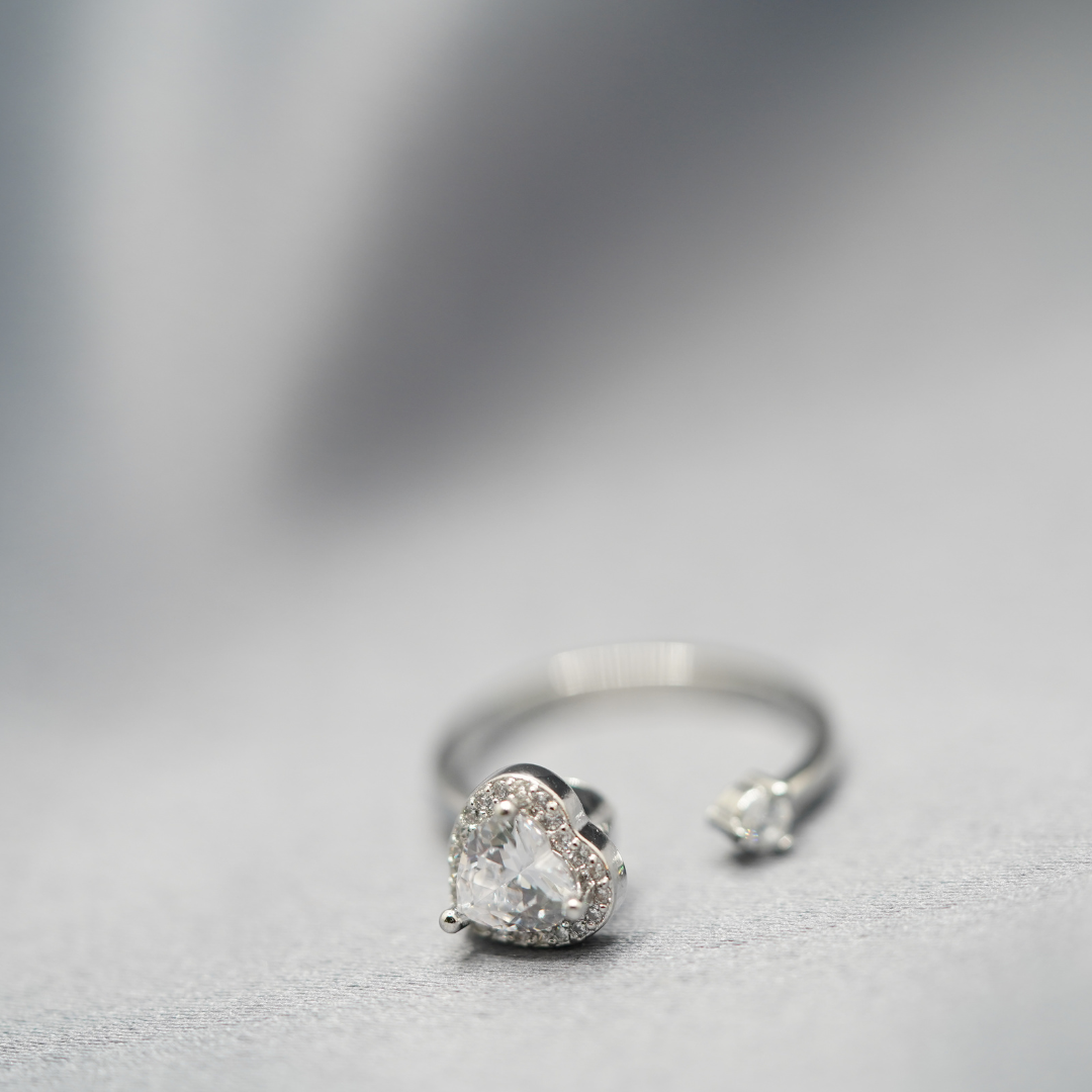 Small Heart Ring | Upload Custom Photo