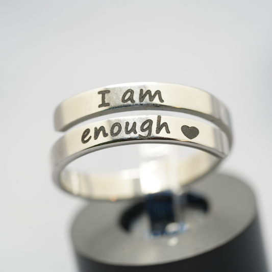 I Am Enough Ring